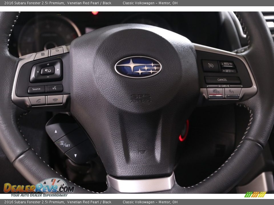 2016 Subaru Forester 2.5i Premium Steering Wheel Photo #6