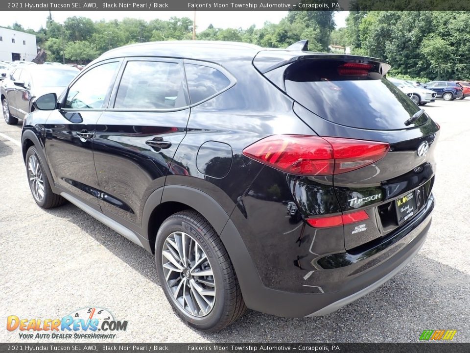 2021 Hyundai Tucson SEL AWD Black Noir Pearl / Black Photo #6