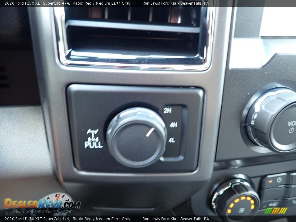 2020 Ford F150 XLT SuperCab 4x4 Rapid Red / Medium Earth Gray Photo #15