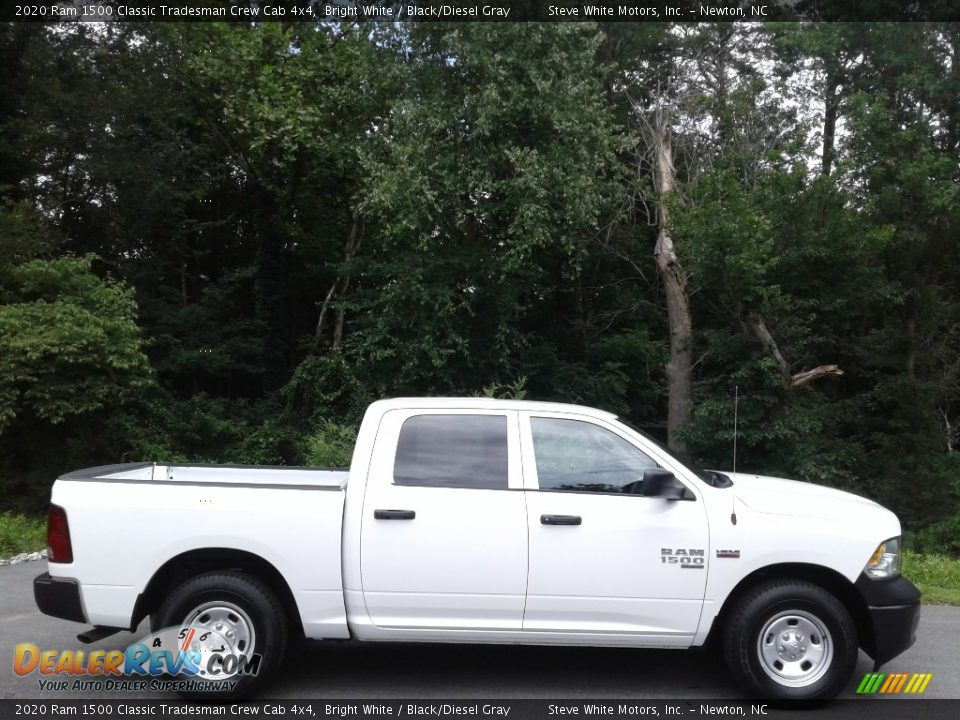 2020 Ram 1500 Classic Tradesman Crew Cab 4x4 Bright White / Black/Diesel Gray Photo #5