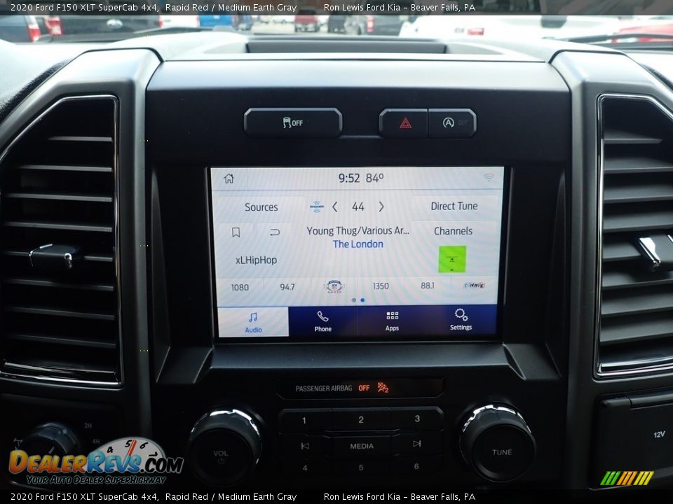 2020 Ford F150 XLT SuperCab 4x4 Rapid Red / Medium Earth Gray Photo #16