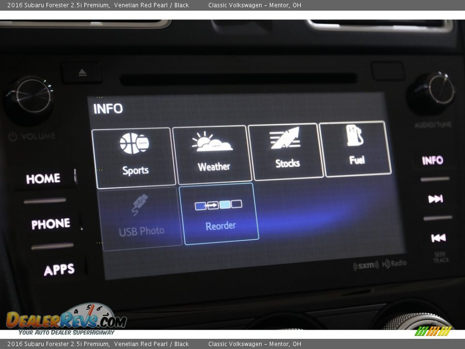 Controls of 2016 Subaru Forester 2.5i Premium Photo #16