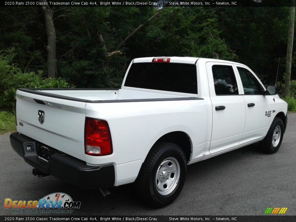 2020 Ram 1500 Classic Tradesman Crew Cab 4x4 Bright White / Black/Diesel Gray Photo #6