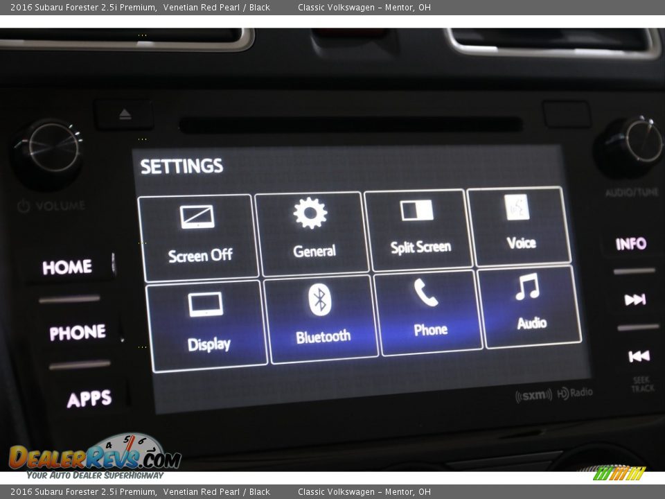 Controls of 2016 Subaru Forester 2.5i Premium Photo #17