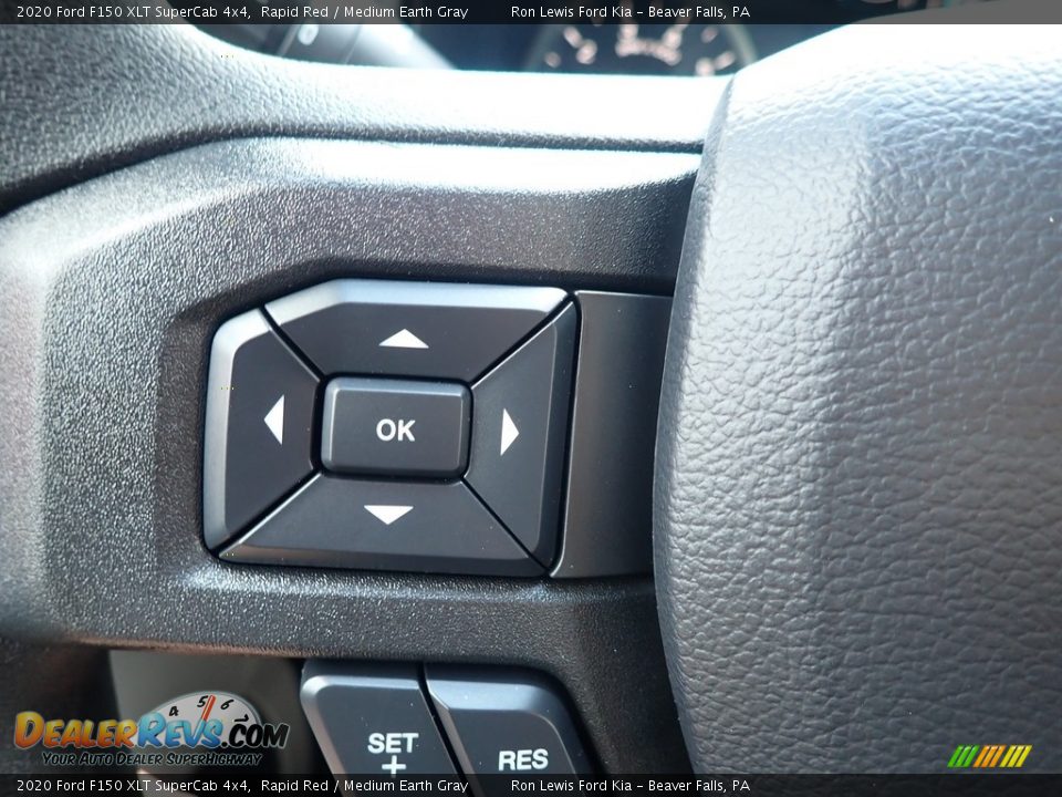 2020 Ford F150 XLT SuperCab 4x4 Rapid Red / Medium Earth Gray Photo #19