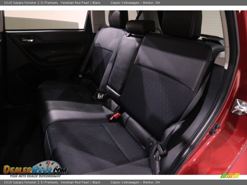 Rear Seat of 2016 Subaru Forester 2.5i Premium Photo #22