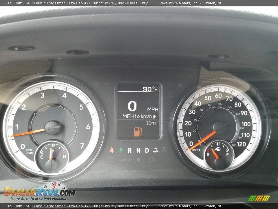 2020 Ram 1500 Classic Tradesman Crew Cab 4x4 Bright White / Black/Diesel Gray Photo #21