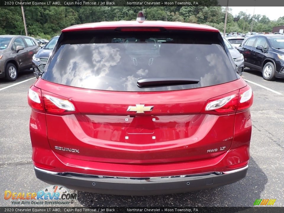 2020 Chevrolet Equinox LT AWD Cajun Red Tintcoat / Jet Black Photo #4