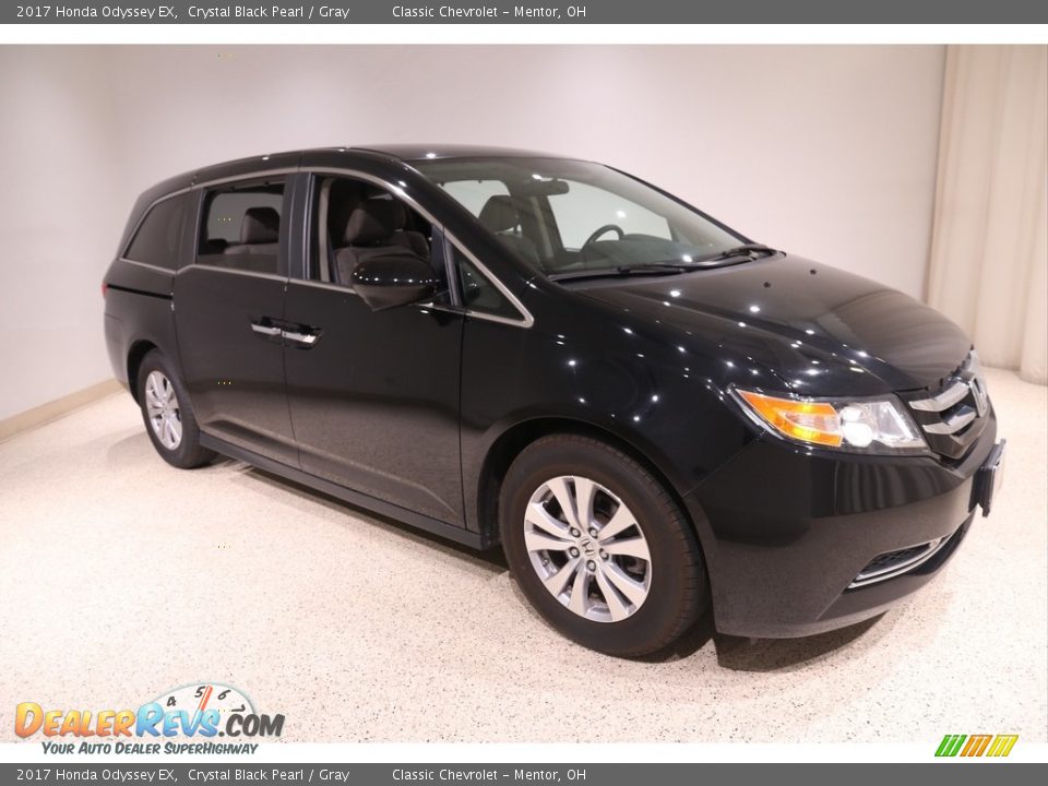 Crystal Black Pearl 2017 Honda Odyssey EX Photo #1