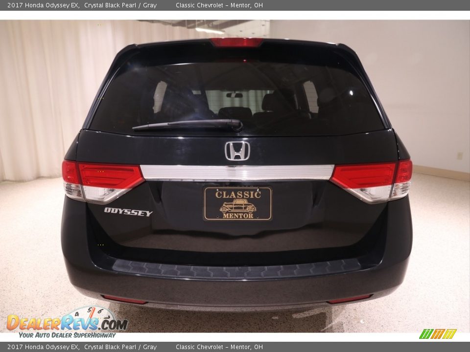 2017 Honda Odyssey EX Crystal Black Pearl / Gray Photo #25