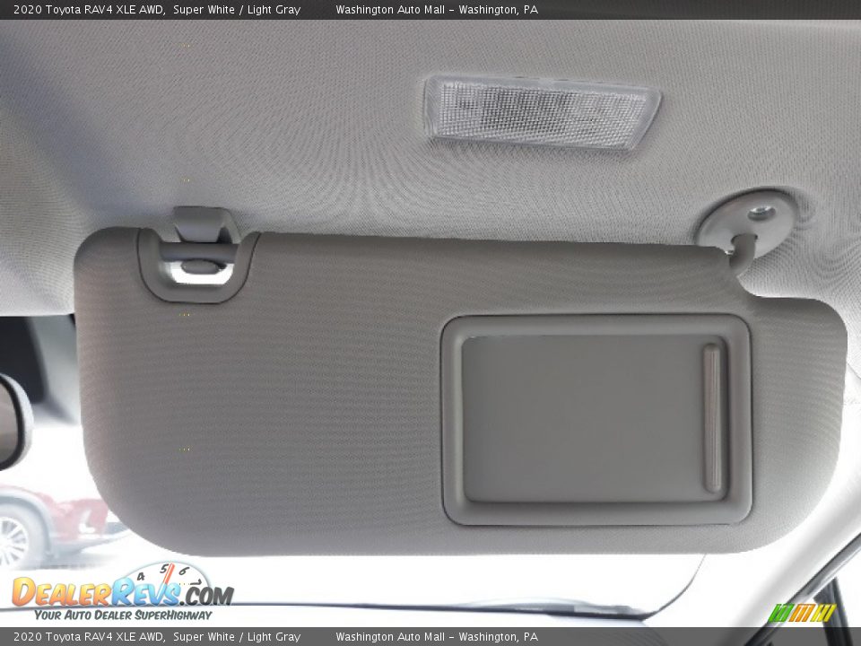 2020 Toyota RAV4 XLE AWD Super White / Light Gray Photo #21