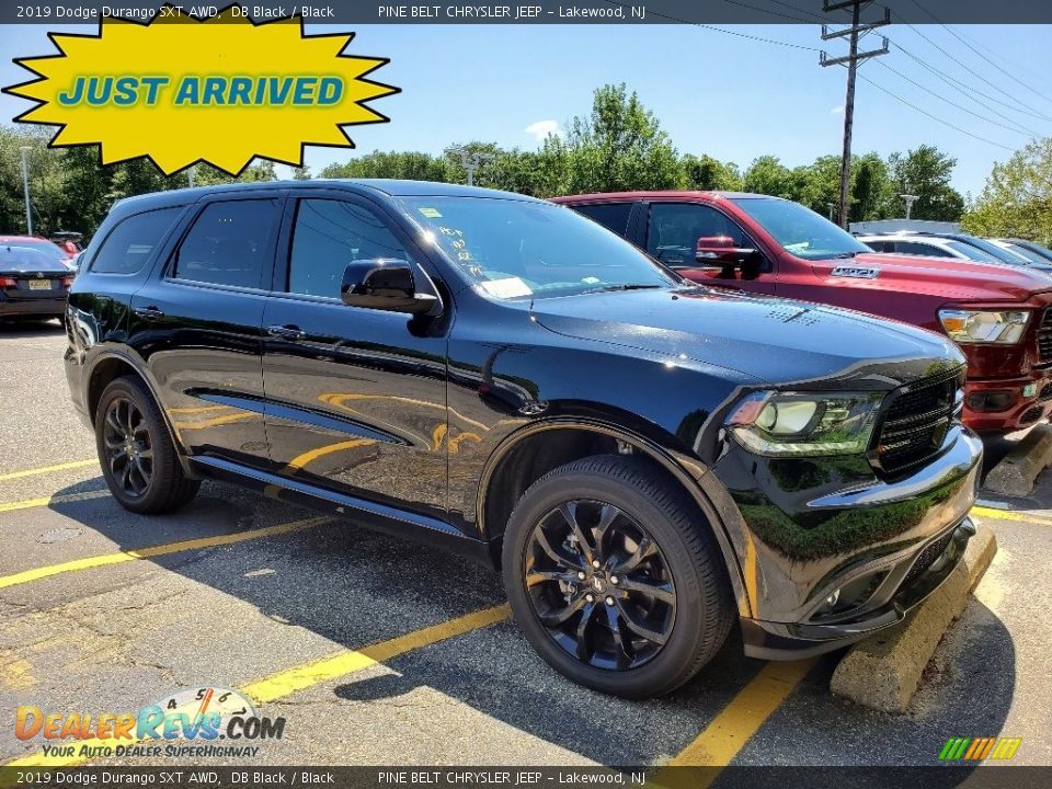 2019 Dodge Durango SXT AWD DB Black / Black Photo #1