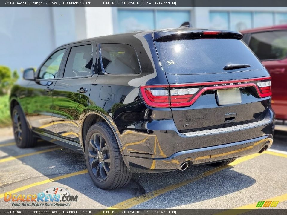 2019 Dodge Durango SXT AWD DB Black / Black Photo #4