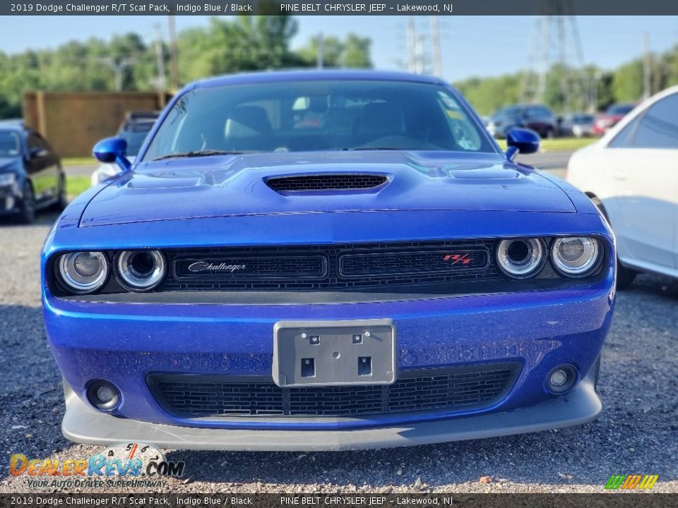 2019 Dodge Challenger R/T Scat Pack Indigo Blue / Black Photo #2