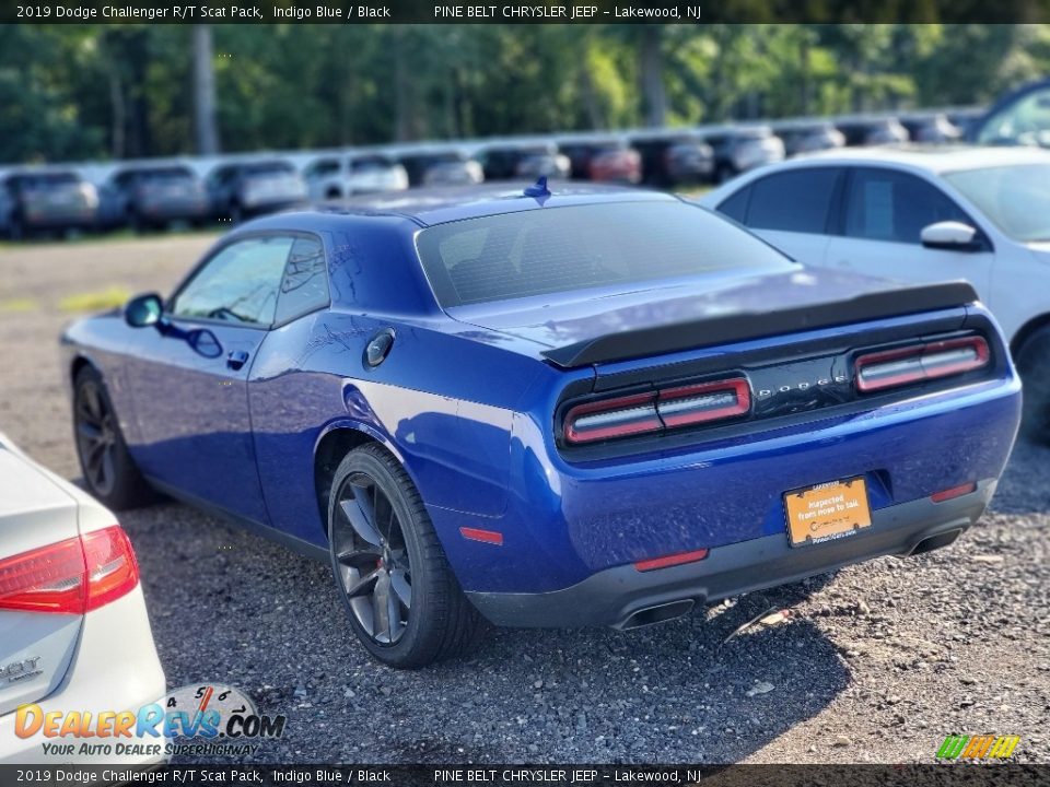 2019 Dodge Challenger R/T Scat Pack Indigo Blue / Black Photo #4