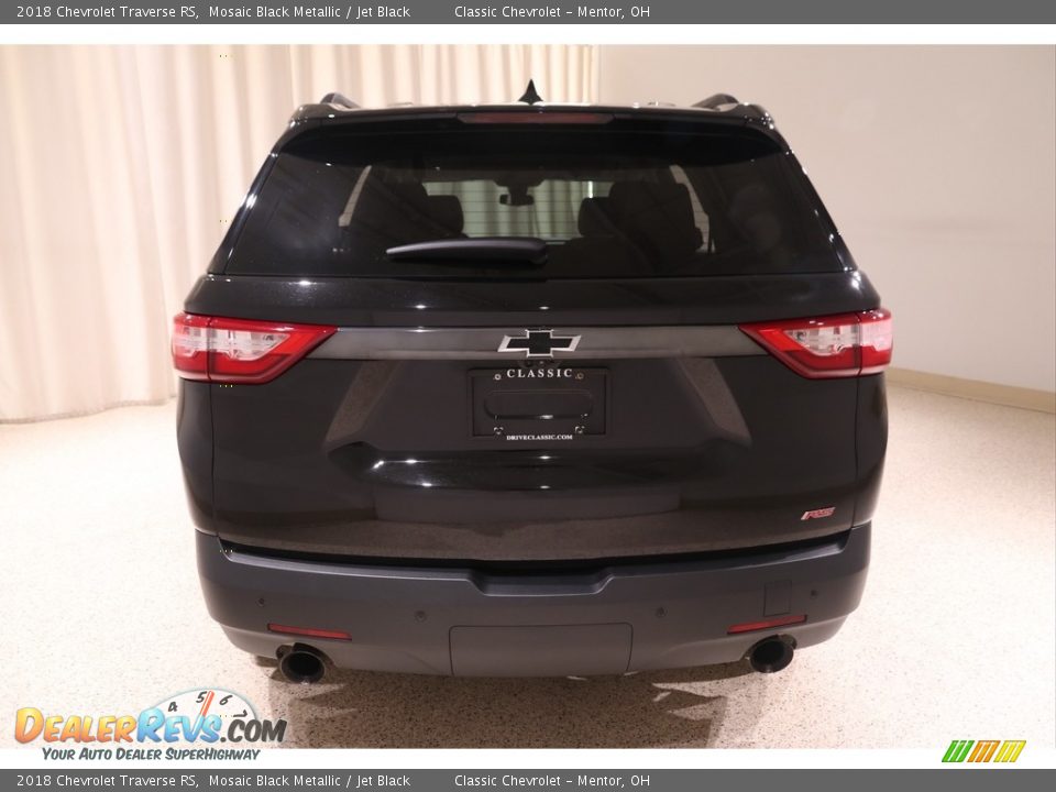 2018 Chevrolet Traverse RS Mosaic Black Metallic / Jet Black Photo #20