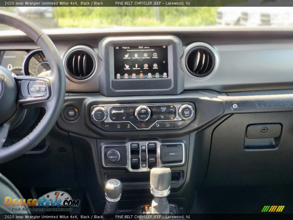 2020 Jeep Wrangler Unlimited Willys 4x4 Black / Black Photo #10