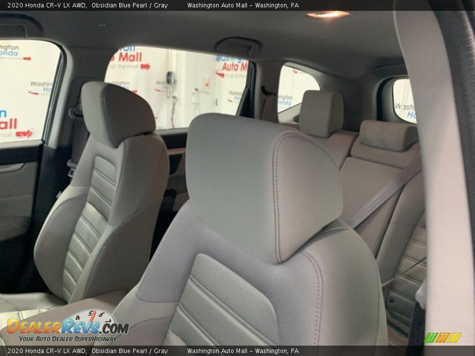 2020 Honda CR-V LX AWD Obsidian Blue Pearl / Gray Photo #25