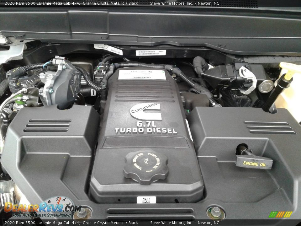 2020 Ram 3500 Laramie Mega Cab 4x4 6.7 Liter OHV 24-Valve Cummins Turbo-Diesel Inline 6 Cylinder Engine Photo #10