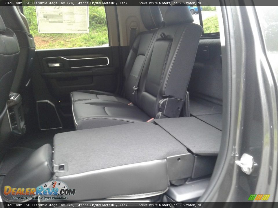 Rear Seat of 2020 Ram 3500 Laramie Mega Cab 4x4 Photo #15
