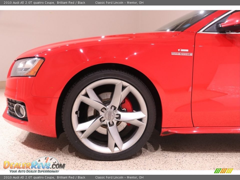 2010 Audi A5 2.0T quattro Coupe Brilliant Red / Black Photo #29