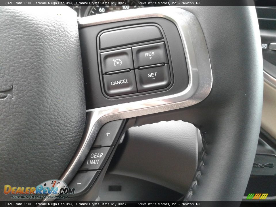 2020 Ram 3500 Laramie Mega Cab 4x4 Steering Wheel Photo #20