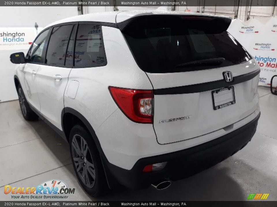 2020 Honda Passport EX-L AWD Platinum White Pearl / Black Photo #36