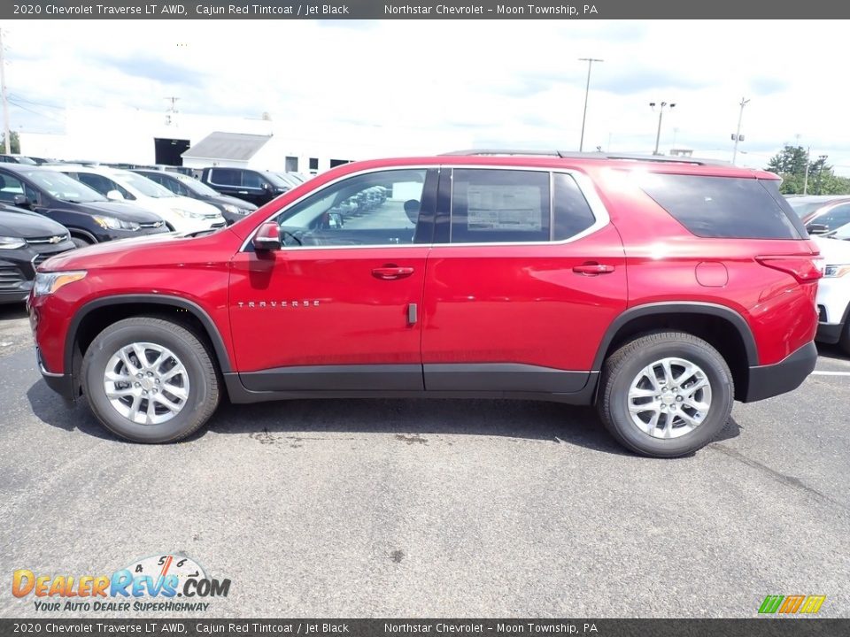 2020 Chevrolet Traverse LT AWD Cajun Red Tintcoat / Jet Black Photo #2