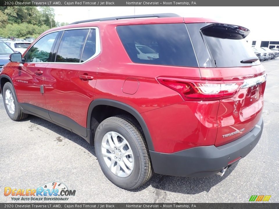 2020 Chevrolet Traverse LT AWD Cajun Red Tintcoat / Jet Black Photo #3