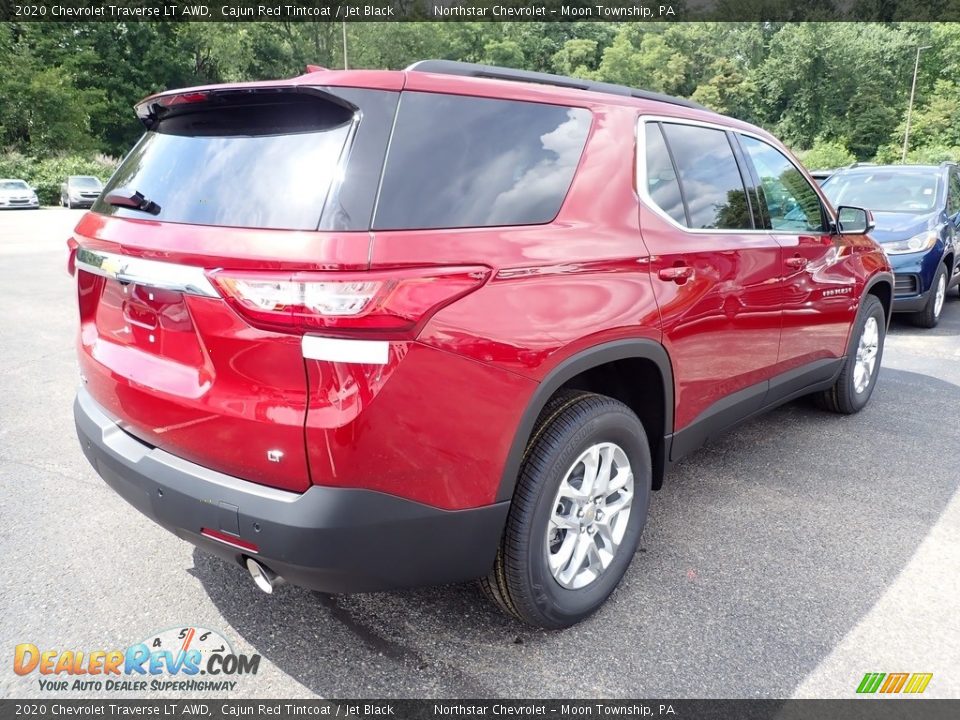 2020 Chevrolet Traverse LT AWD Cajun Red Tintcoat / Jet Black Photo #5