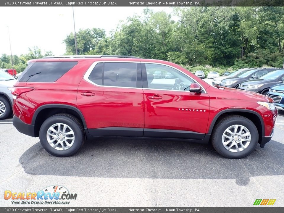 2020 Chevrolet Traverse LT AWD Cajun Red Tintcoat / Jet Black Photo #6