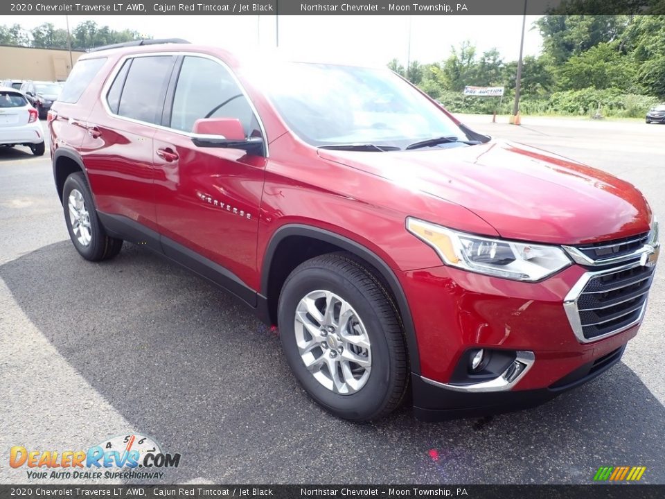 2020 Chevrolet Traverse LT AWD Cajun Red Tintcoat / Jet Black Photo #7
