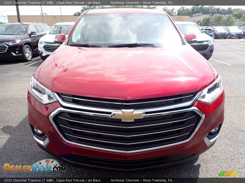 2020 Chevrolet Traverse LT AWD Cajun Red Tintcoat / Jet Black Photo #8