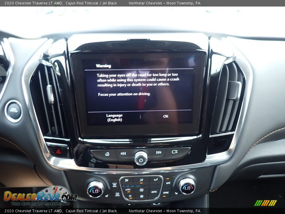 2020 Chevrolet Traverse LT AWD Cajun Red Tintcoat / Jet Black Photo #18