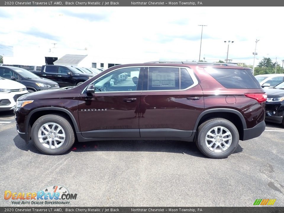 2020 Chevrolet Traverse LT AWD Black Cherry Metallic / Jet Black Photo #2