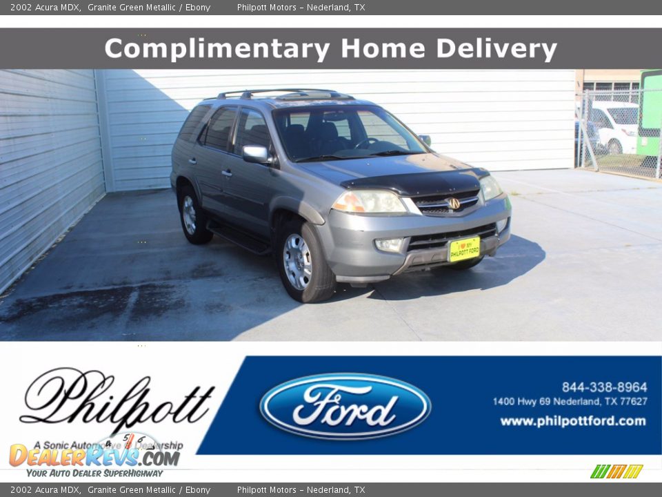2002 Acura MDX Granite Green Metallic / Ebony Photo #1