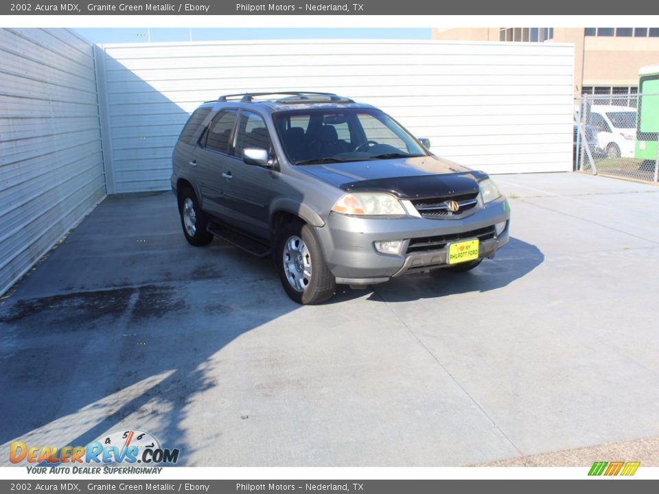 2002 Acura MDX Granite Green Metallic / Ebony Photo #2