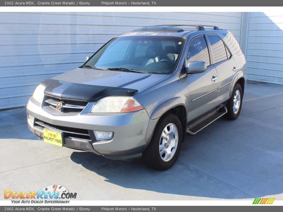 2002 Acura MDX Granite Green Metallic / Ebony Photo #4