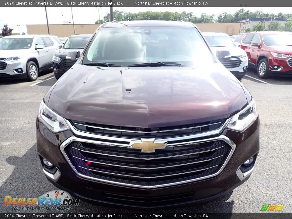 2020 Chevrolet Traverse LT AWD Black Cherry Metallic / Jet Black Photo #8