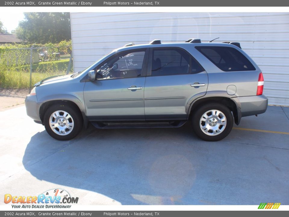 2002 Acura MDX Granite Green Metallic / Ebony Photo #7