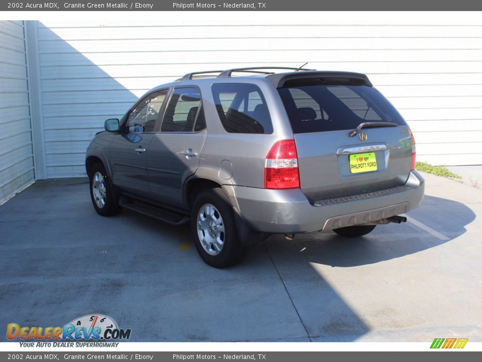 2002 Acura MDX Granite Green Metallic / Ebony Photo #8