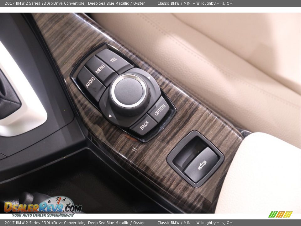 Controls of 2017 BMW 2 Series 230i xDrive Convertible Photo #16