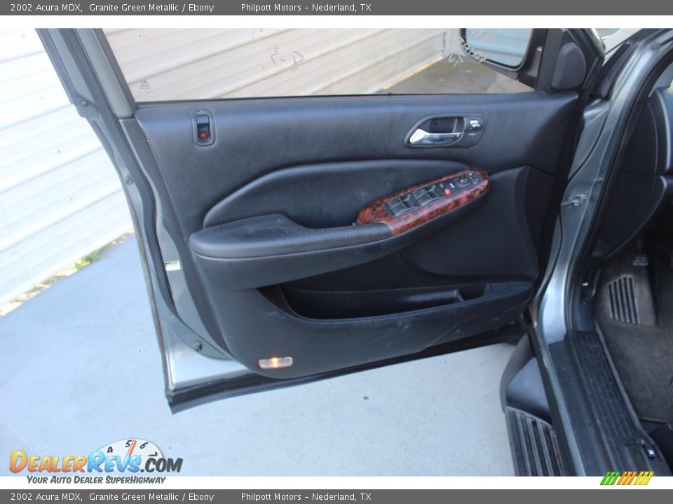 2002 Acura MDX Granite Green Metallic / Ebony Photo #14