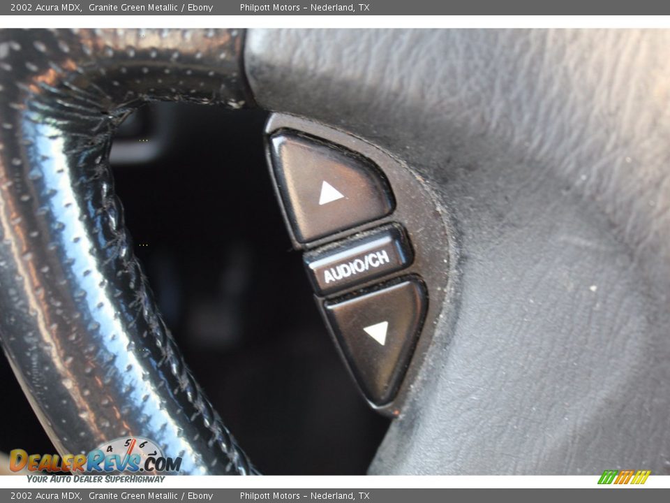 2002 Acura MDX Granite Green Metallic / Ebony Photo #16