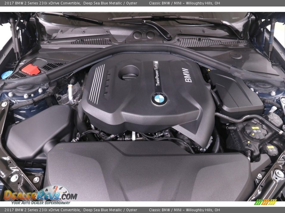 2017 BMW 2 Series 230i xDrive Convertible 2.0 Liter DI TwinPower Turbocharged DOHC 16-Valve VVT 4 Cylinder Engine Photo #21