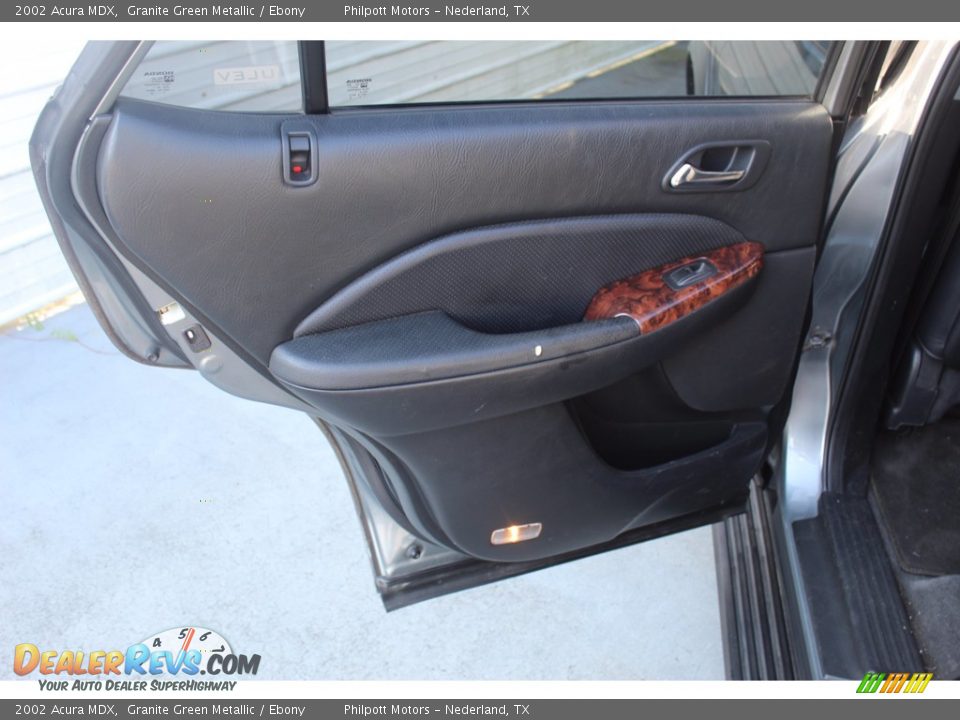 2002 Acura MDX Granite Green Metallic / Ebony Photo #23