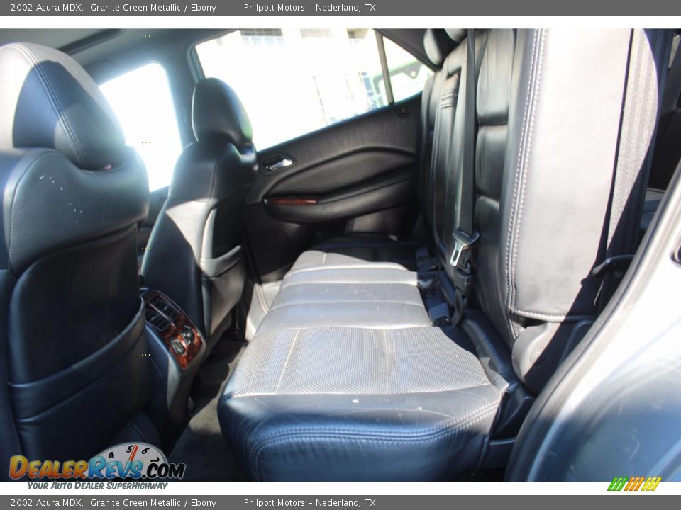 2002 Acura MDX Granite Green Metallic / Ebony Photo #24