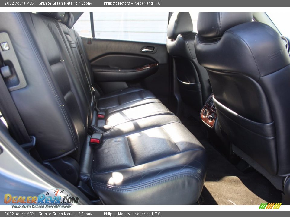 2002 Acura MDX Granite Green Metallic / Ebony Photo #29