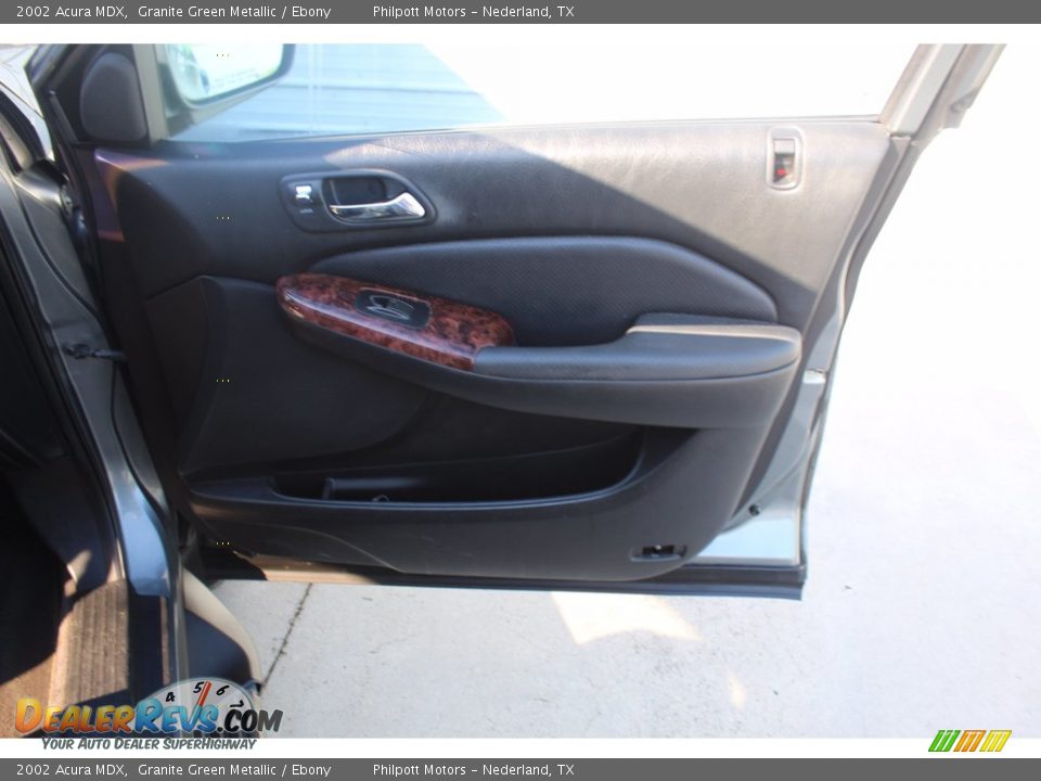 2002 Acura MDX Granite Green Metallic / Ebony Photo #30