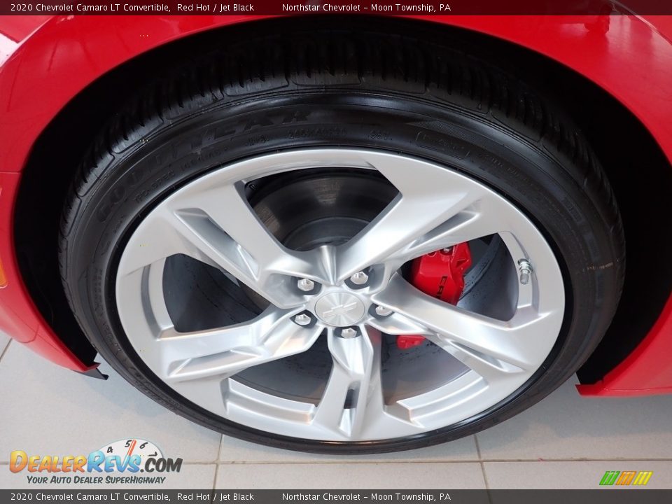 2020 Chevrolet Camaro LT Convertible Red Hot / Jet Black Photo #3